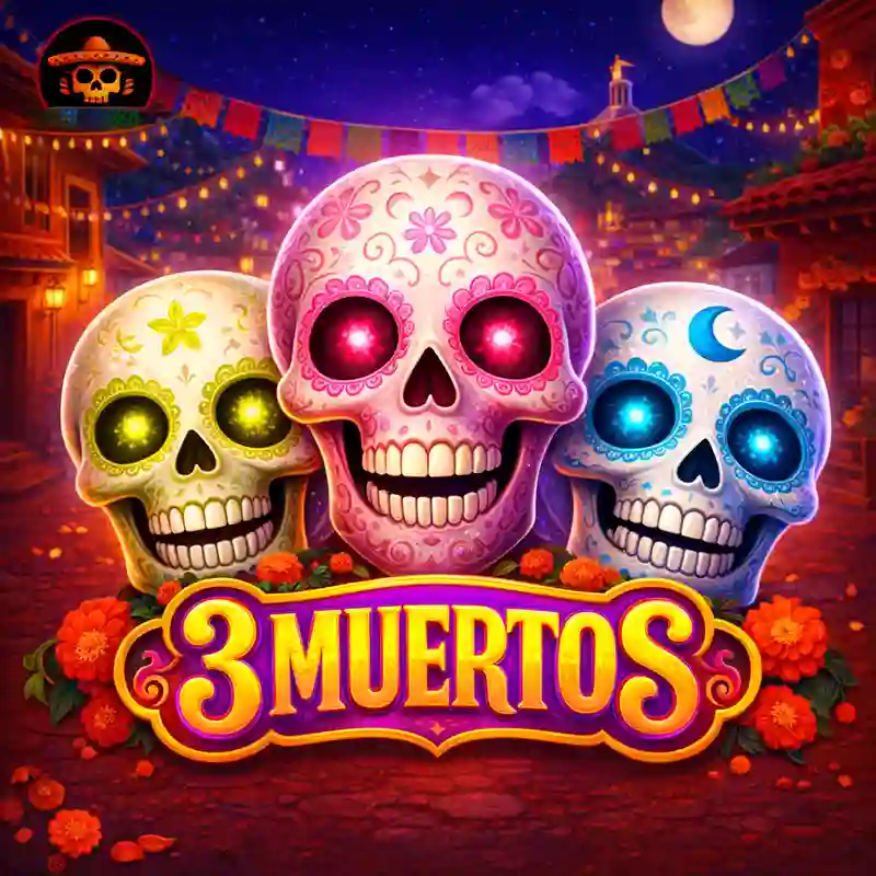 3 Muertos online slot game at 91ph Casino
